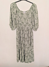 Off Shoulder Green Elastic