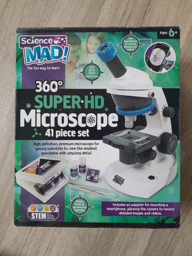 Science mad 200x microscope - science,