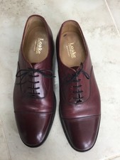 Loake Leather Brown Lace Up Mens Shoes size 11 G England
