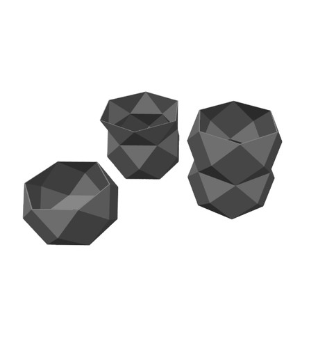 Low poly plant - plant, flower