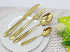 Gold Cutlery Stainless Steel