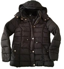 WOMEN'S  NEW LOOK BLACK HOODED