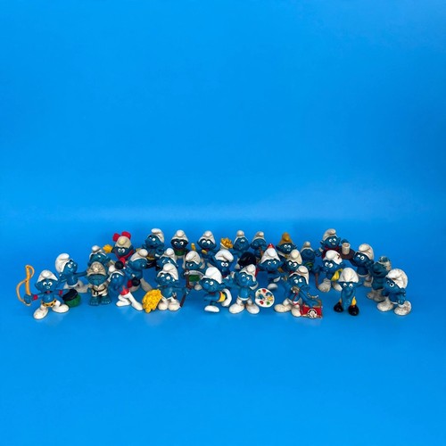 Vintage smurfs mystery figure - smurfs,