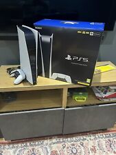 Sony PS5 Digital Edition Console - White fully boxed used  