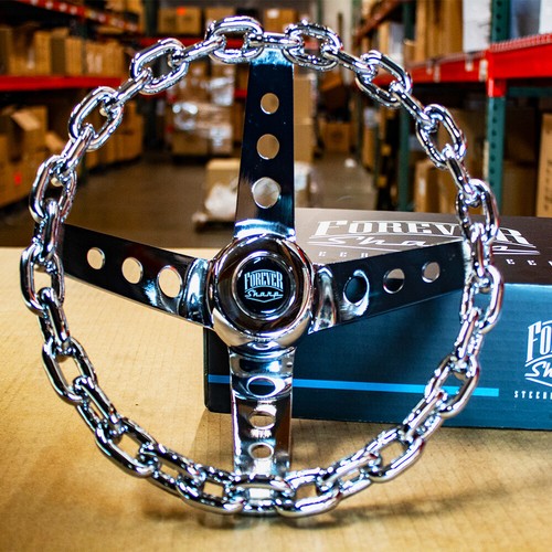 Inch chrome chain steering - inch,