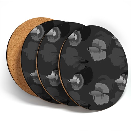 Coasters bw siamese - 4,