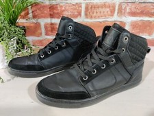 RIVER ISLAND BLACK BIKER BOOTS