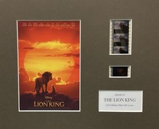 The Lion King. 35mm Film Cell Mounted Display