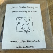 Little Claire Stamps - Elephant - Wishing On A Star
