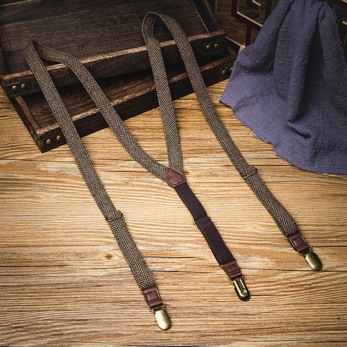 Vintage braces non - braces, suit