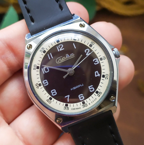 Watch slava quartz - slava, ussr