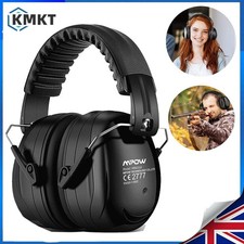 Ear Defenders 34dB Highest NRR Safety Ear Muffs Shooting Hearing Protector Adult