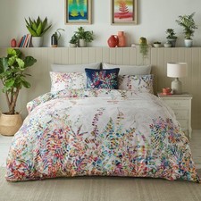 Clarissa Hulse Multicolour Kaleidoscope Rainbow Duvet Cover Set RRP £110-£130