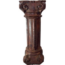 Vintage Wooden Column