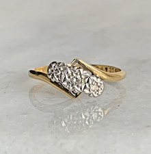 18 ct Gold Diamond Trilogy