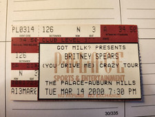 Used britney spears - britney, tickets