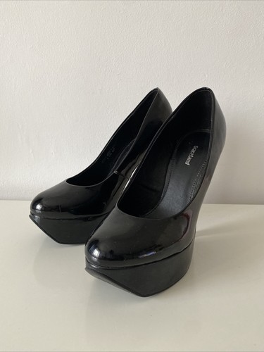 Graceland ladies black - black, faux