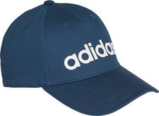 adidas Daily Cap Blue Adjustable Cotton Snapback Hat Stylish Mens Womens Adults