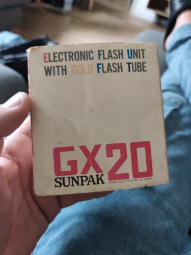 Sunpak auto gx20 - flash, unit