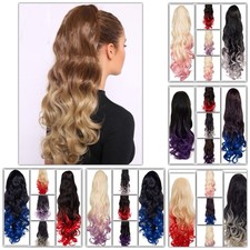 Koko Curly Ombre Ponytail 20"