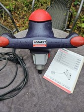 Sparky Professional Paddle Mixer Two Speed Soft Start. 1050w 240v. Used.