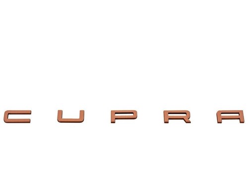 Copper style tailgate badge - style,