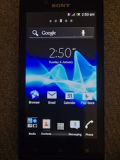 Sony Xperia J ST26i Smartphone Black