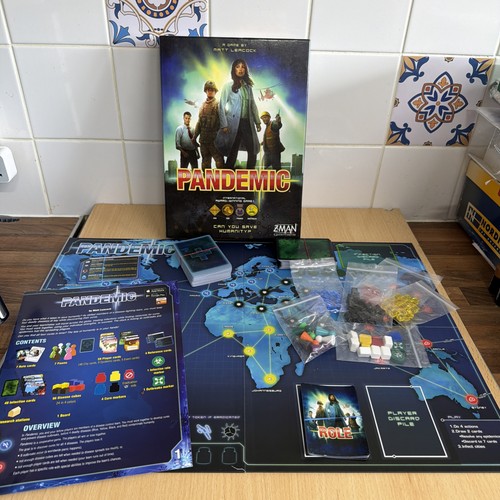 Pandemic board game - pandemic, z-man
