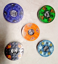 5 X LEGO NINJAGO spinners good