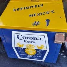 Corona extra beer metal