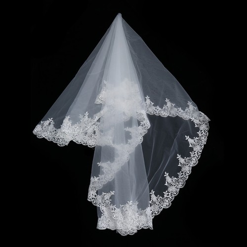 Floor length wedding veil - length,