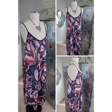 LADIES Loose Crop Jumpsuit Dungarees Playsuit FESTIVAL Boho WOMENS 8 10 12 14