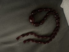 Vintage cherry amber bakelite - amber,