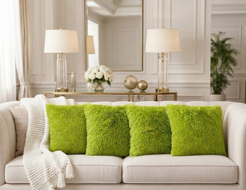 Set lime green - green, mongolian