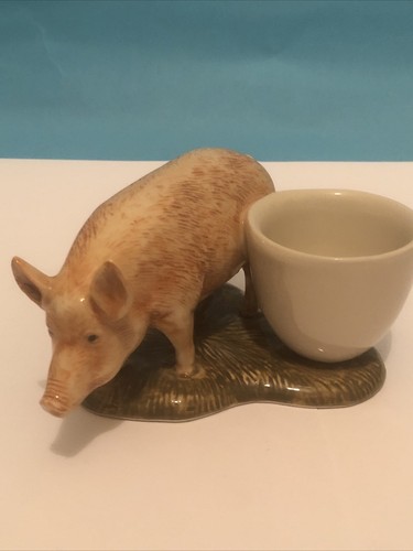 Tamworth pig eggcup - tamworth,