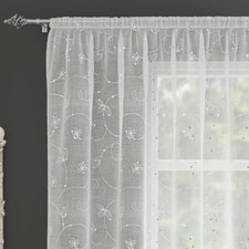 White Ariana Embroidered