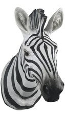 46CM ZEBRA HEAD WALL HANGING
