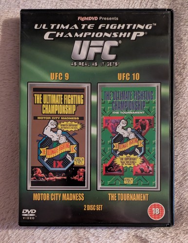 Ufc dvd 2 disc vgc - disc,