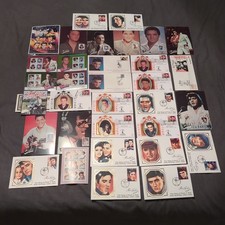 Elvis Presley. A Collection Of Stamps And First Day Covers From Around The World