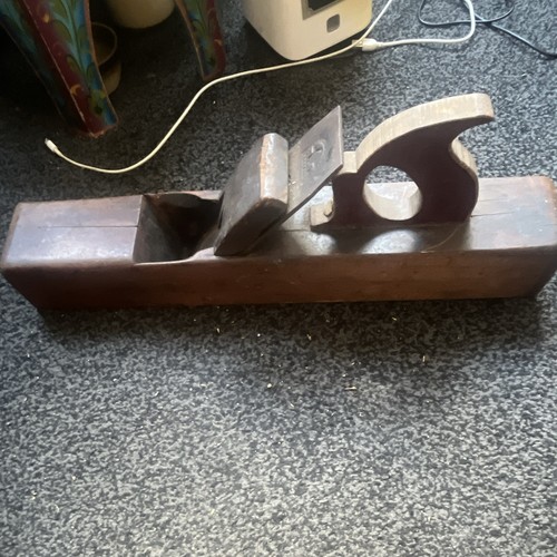 Vintage wooden hand - hand, plane