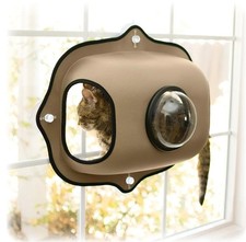 Dog Cat Window POD Bed Green