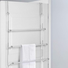3 Tier Towel Rail Chrome Over