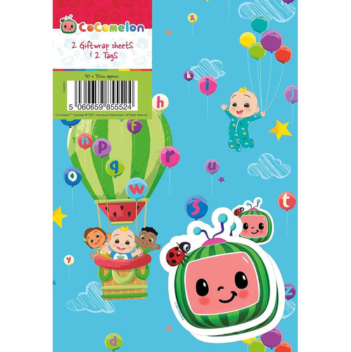 Cocomelon wrapping paper - cocomelon, 4