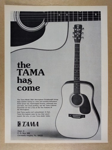1974 tama 3561 herringbone - tama,