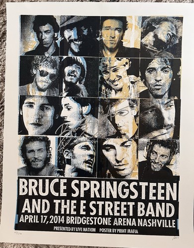 Bruce springsteen autographed - springsteen,