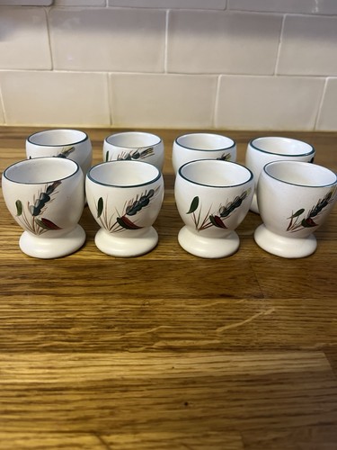 Denby greenwheat egg holders - greenwheat,
