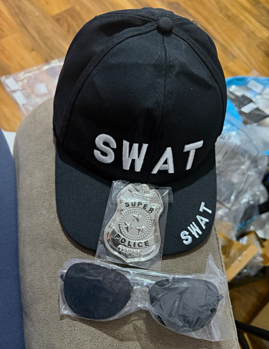 Black swat police - black, theme