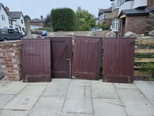 Hardwood Driveway Gates Iroko Bespoke Wooden Metal Design The Barley Twist Gate