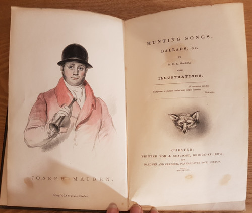 1834 hunting songs ballads - 1834, by