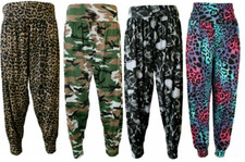 NEW WOMENS HAREM TROUSERS ALI BABA PANTS BAGGY  LEGGINGS PLUS SIZE 12-26